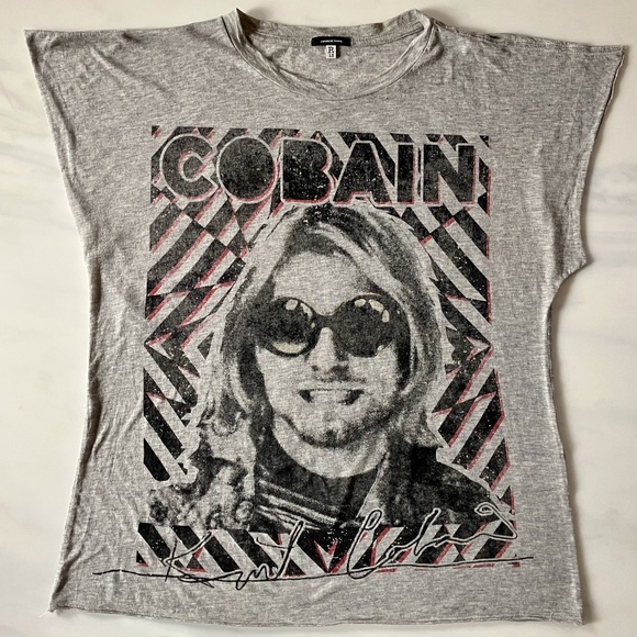 R13 Other - R13 Lightweight Sleeveless Kurt Cobain Tee L